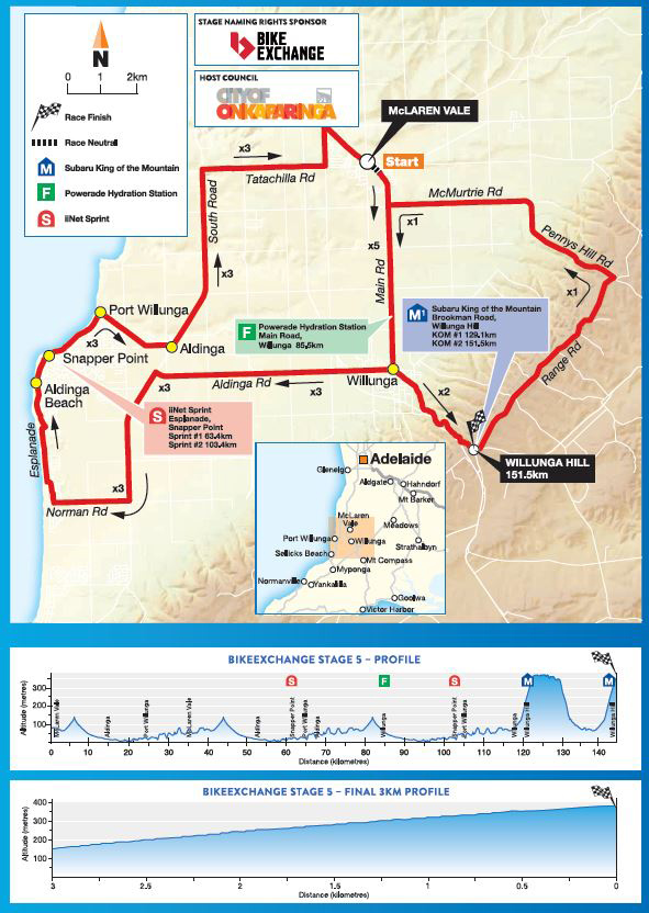 Stage 5 map and profile